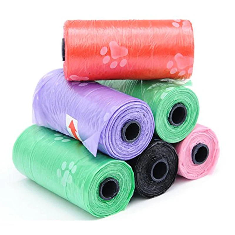 Lot de 5 rouleaux Sacs à ordures pour chiens