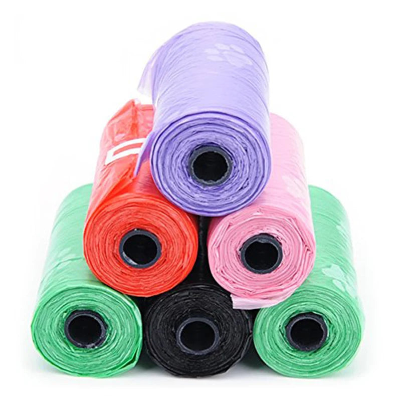 Lot de 5 rouleaux Sacs à ordures pour chiens