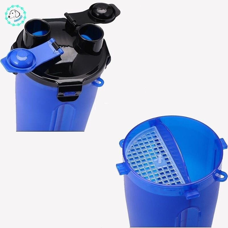 DoggyBottel™ | Bouteille d'eau de voyage 2 en 1 pour chien. - SaneDoggy